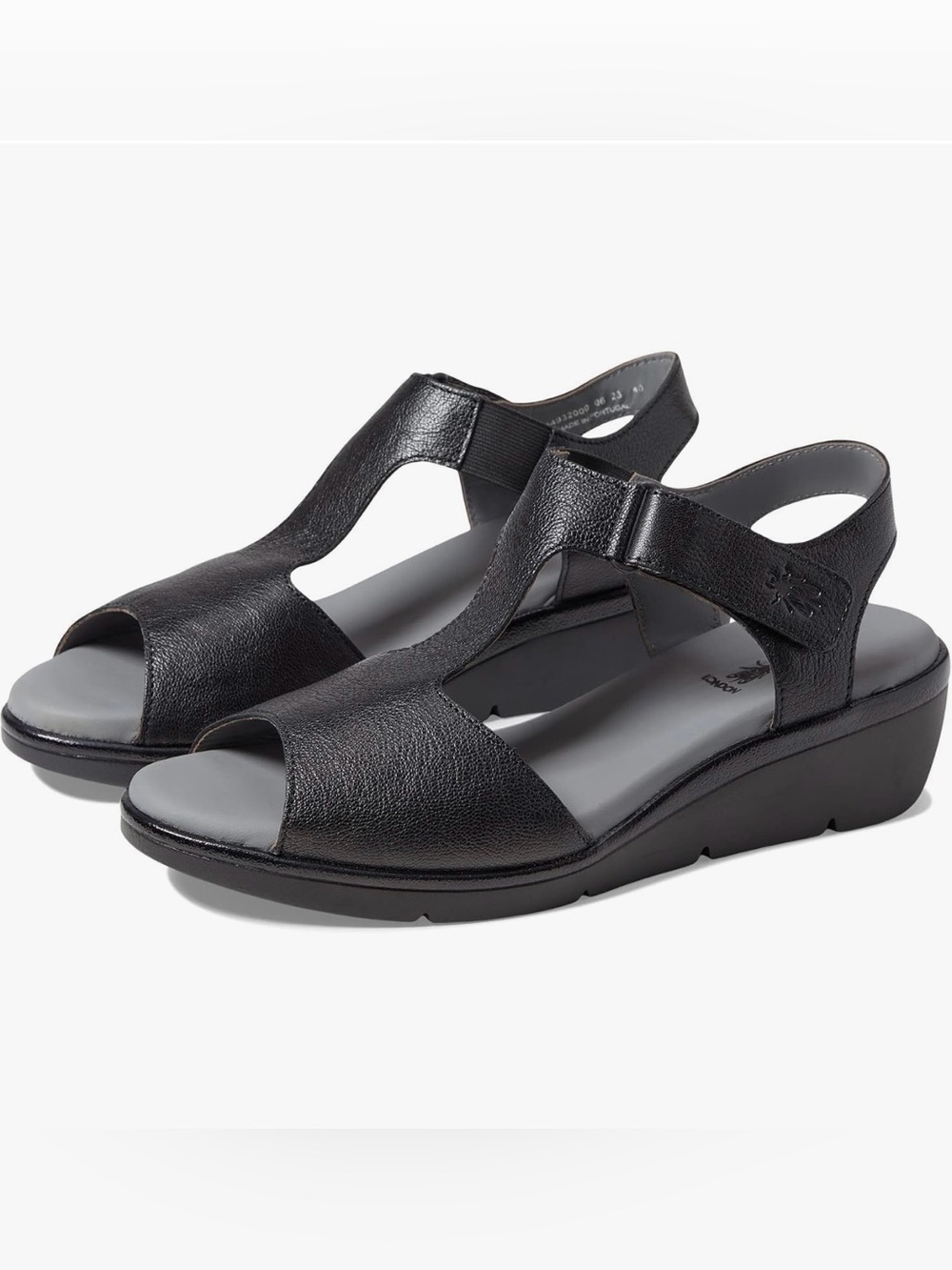 Fly London Nova932fly Leather Wedge Sandals #15
